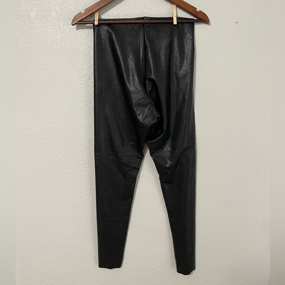 COMMANDO Faux stretch-leather leggings - Picture 7 of 12